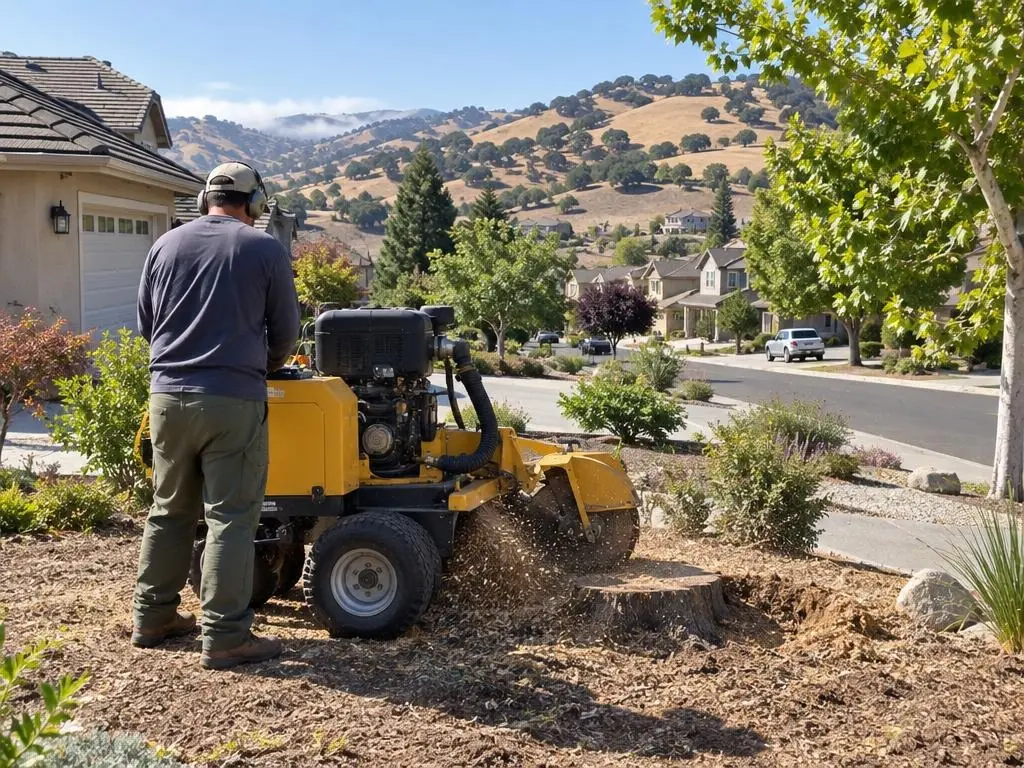 Stump Grinding in Dublin, CA